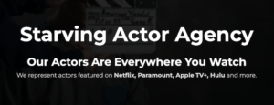 Starving Actor Agency splash screen